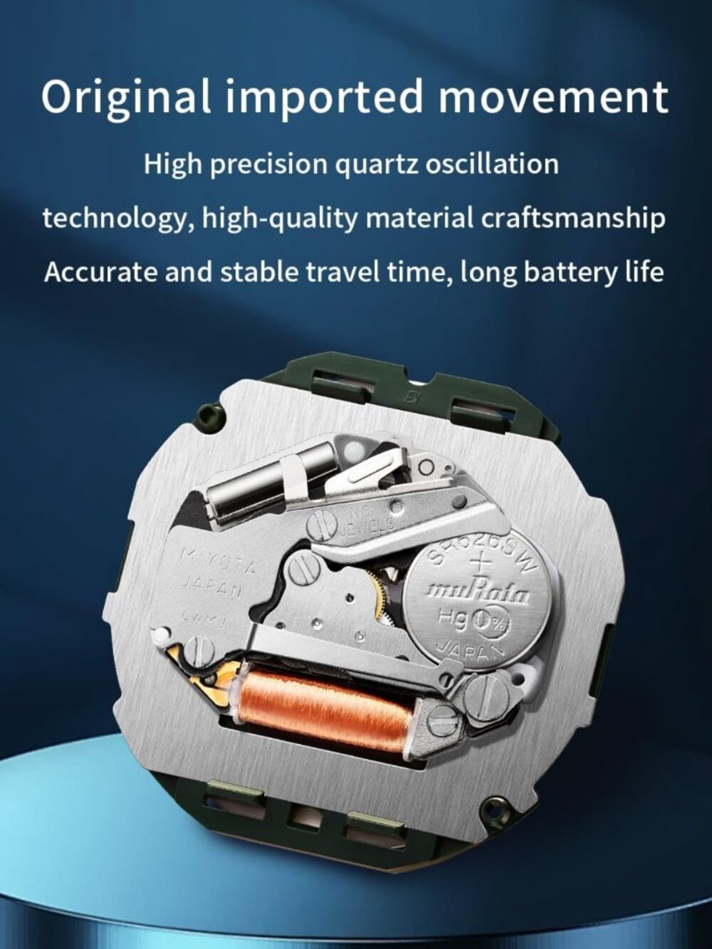 Stylish Men's Analog Quartz Watch - Waterproof Stainless Steel, Day & Date - Picture 7 of 9